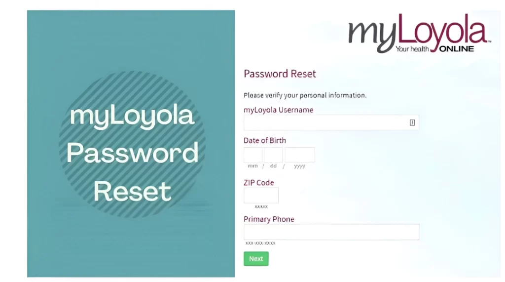 Reset Your Password